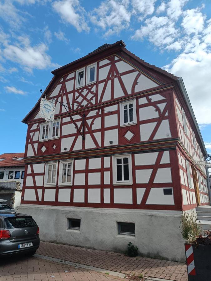 Apartments & Moeblierte Zimmer In Kahl Am Main, Kontaktloser Self Check-In, W-Lan, Schreibtisch, Duschbad, Kuechenzeile, Pkw-Plaetze Kültér fotó